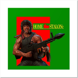 home stallone Posters and Art